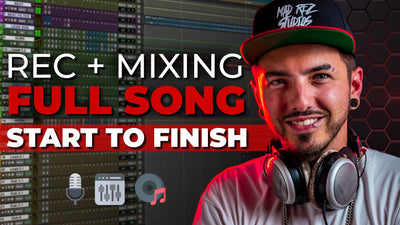 How To Record & Mix a Full Song in 1 Hour (Use THIS Template)