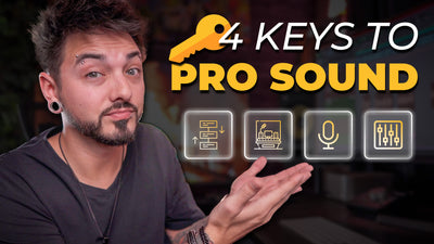 4 Keys To A Pro Sound From Home