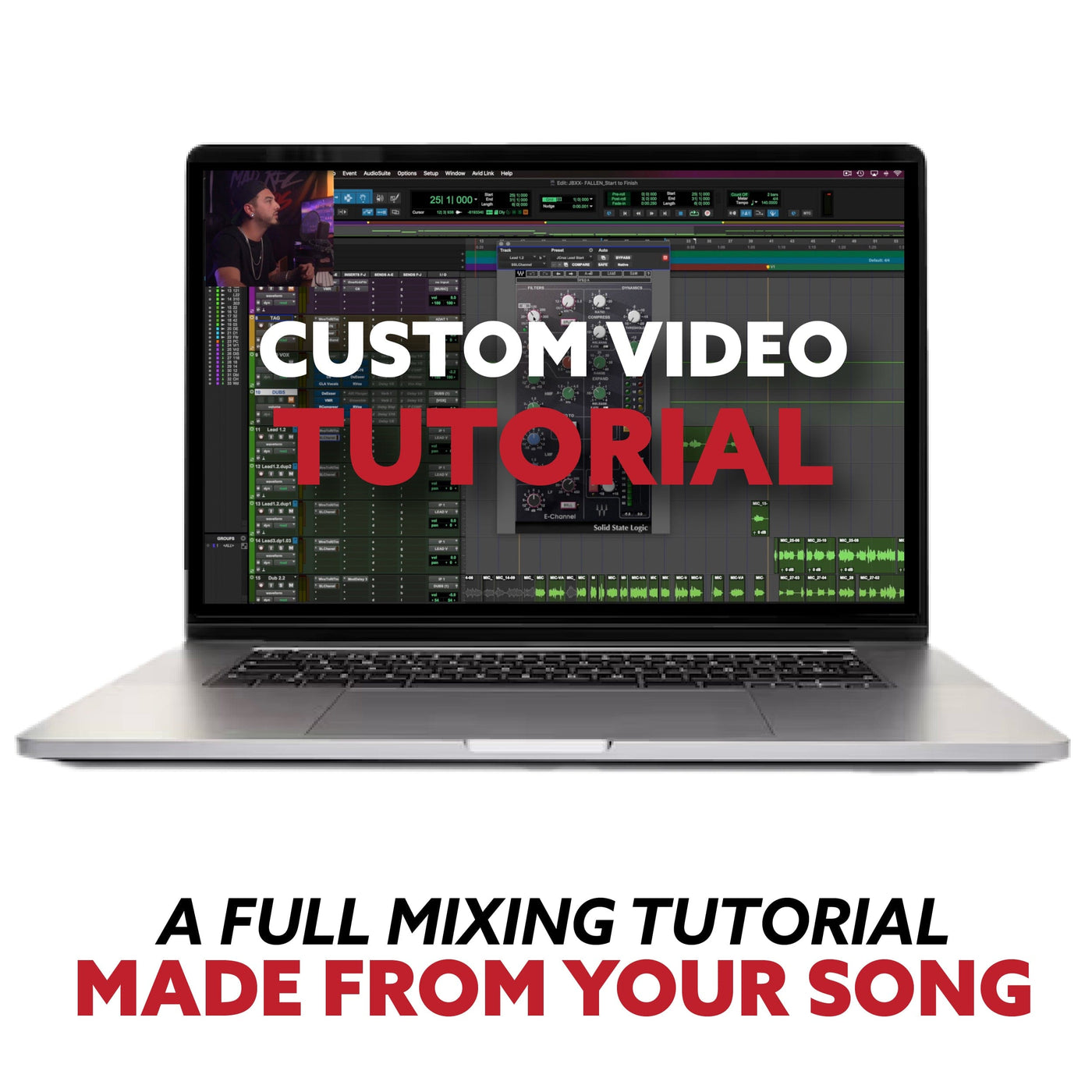 CUSTOM Template + Mixing Tutorial for YOUR Song – Mad Rez Studios