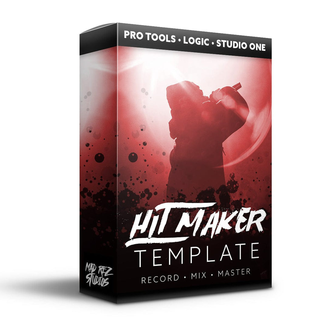 Hit Maker Template | Record + Mix + Master (Pro Tools, Logic, Studio O – Mad Rez Studios hit-maker-template-record-mix-master-pro-tools-logic-studio-o-mad-rez-studios